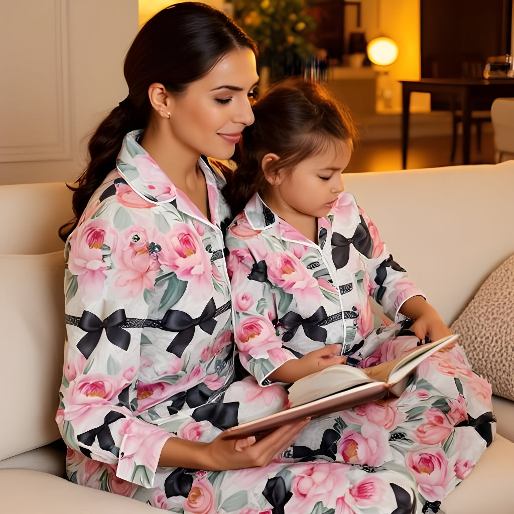 Parisian Petal Dream PJ-Mom