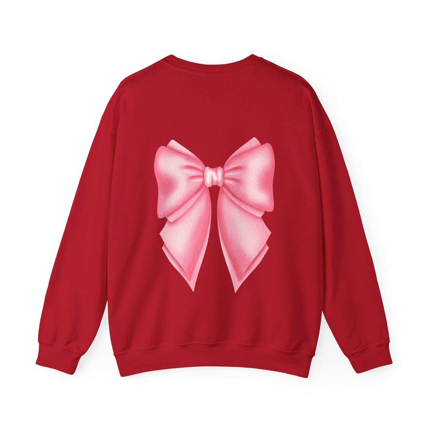 Texture Bow Sweatshirt