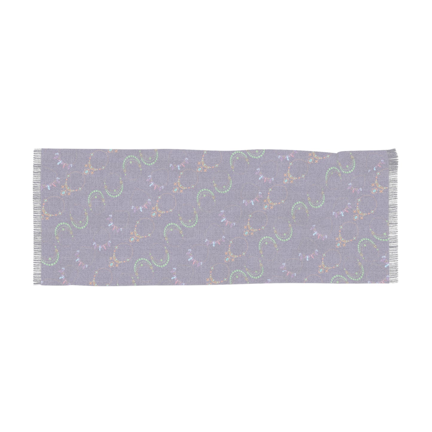 Purple Necklace Scarf