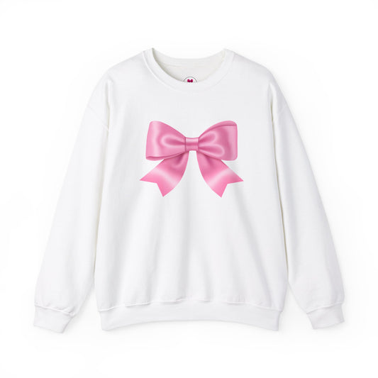 Pink Ribbon Bow Sweatshirt