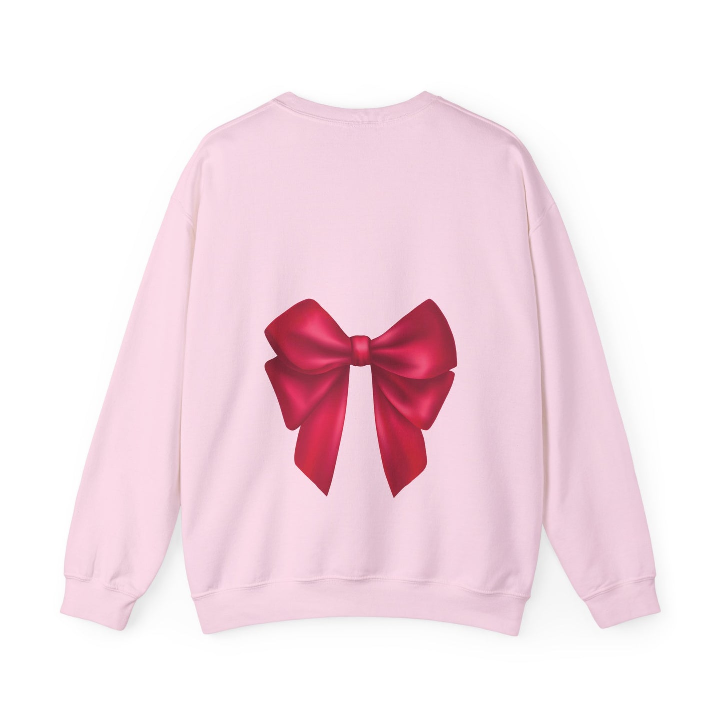 Hot Pink Bow Sweatshirt-2