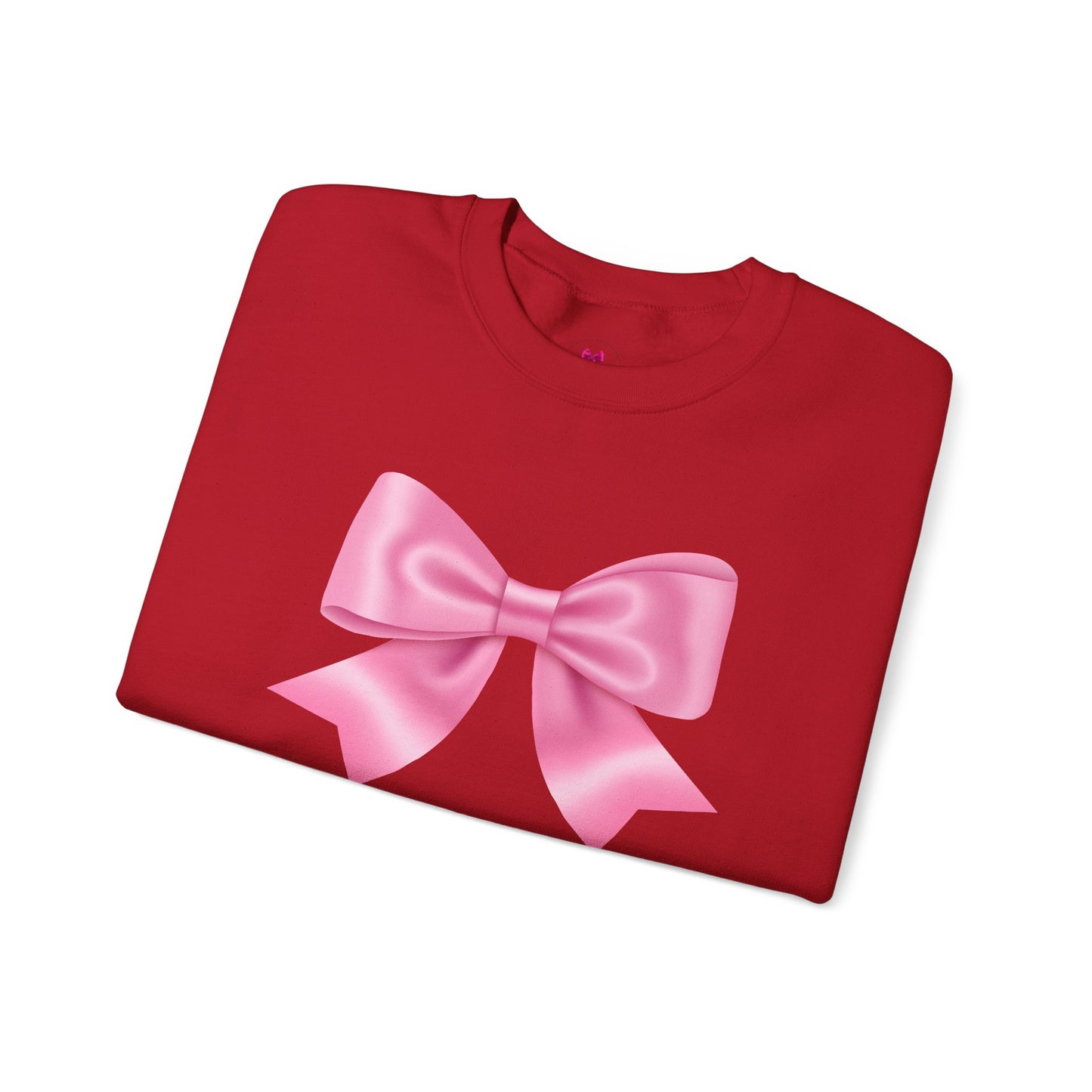 Pink Ribbon Bow Sweatshirt