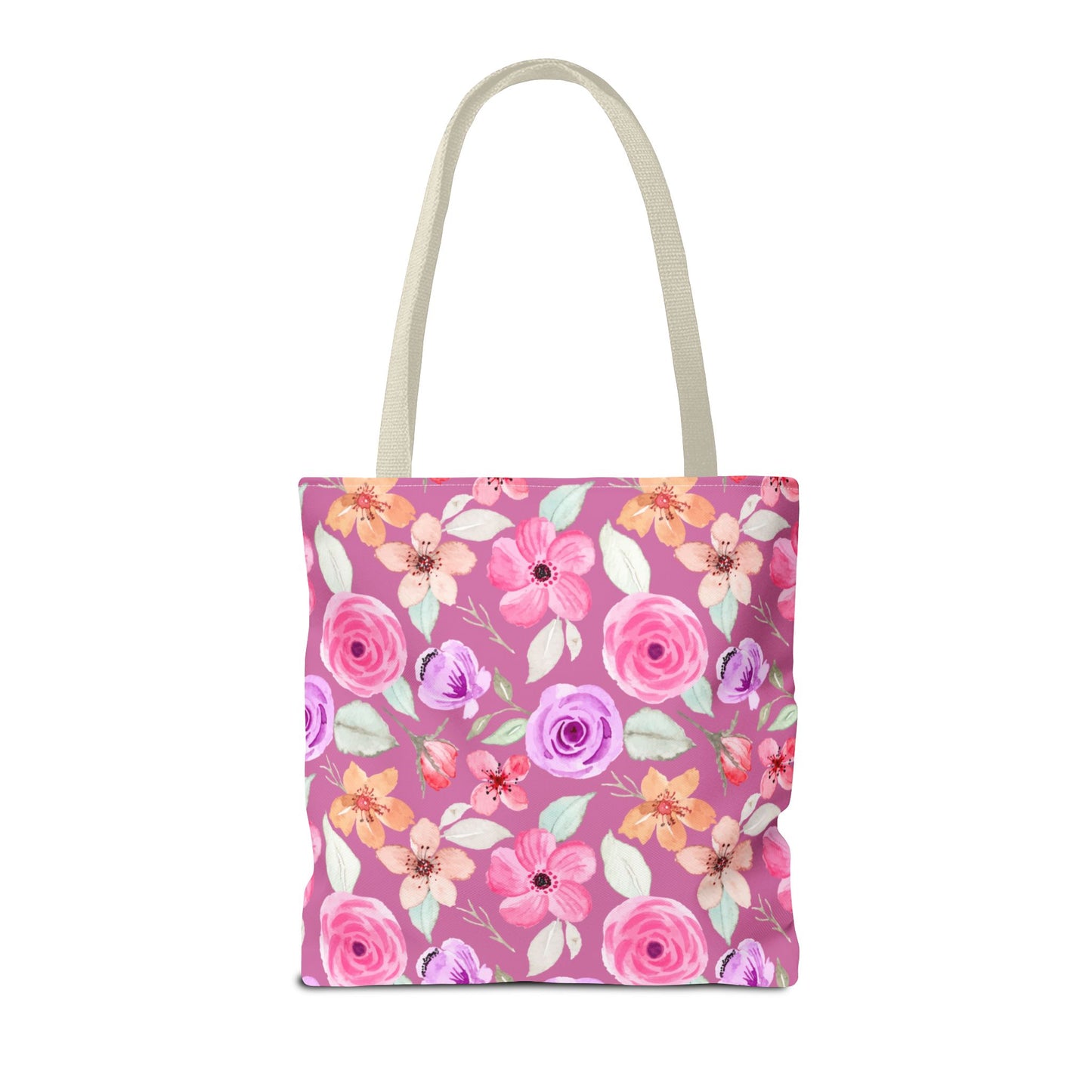 Pink Floral Tote 1