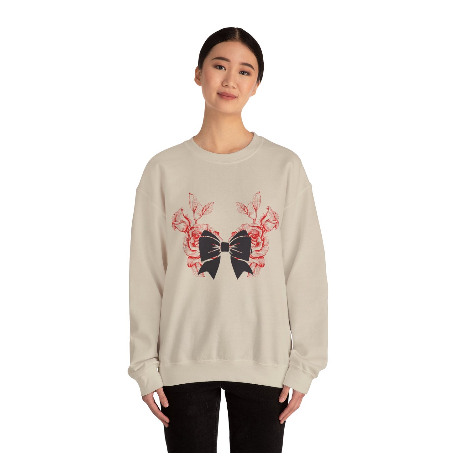 Bow and Rose Sweatshirt