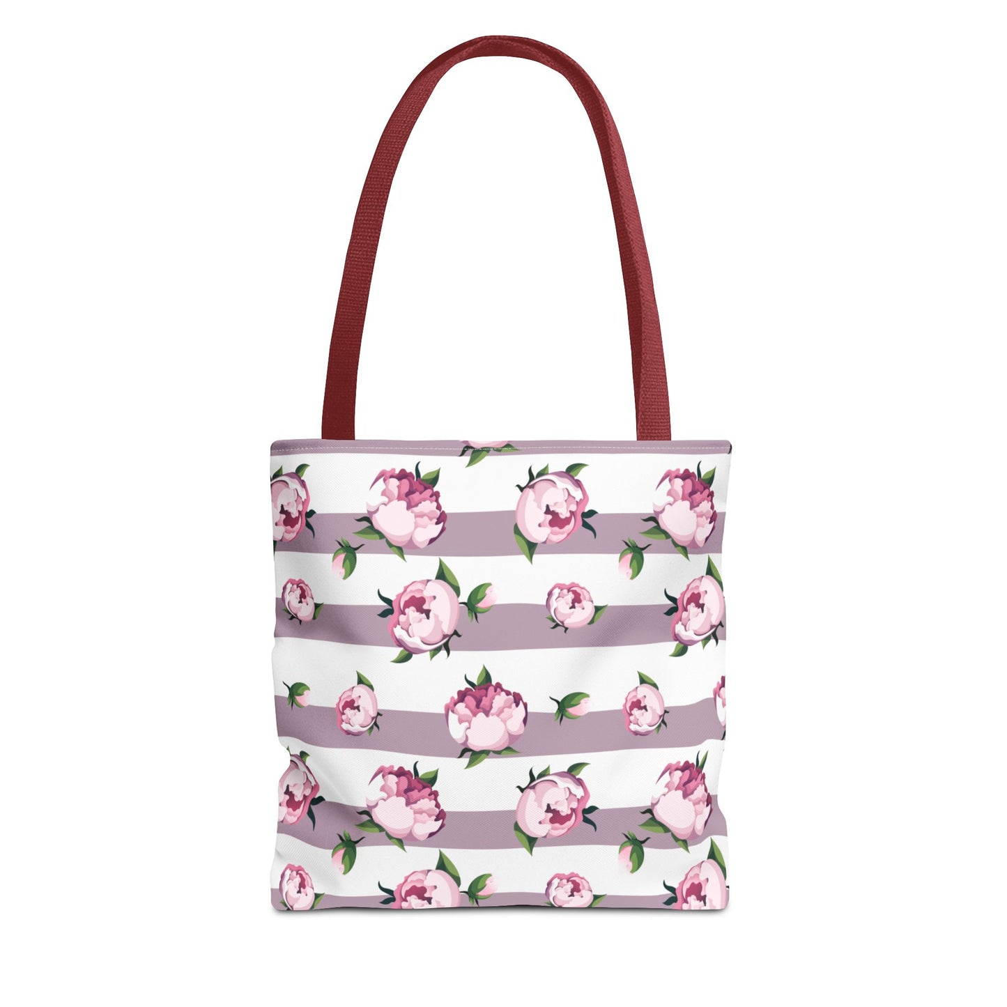 Floral Tote-Mauve