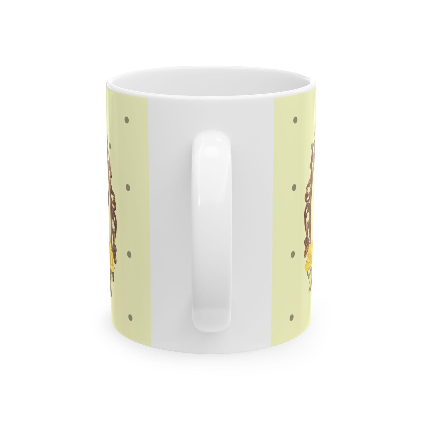 Lady's Yellow Mug