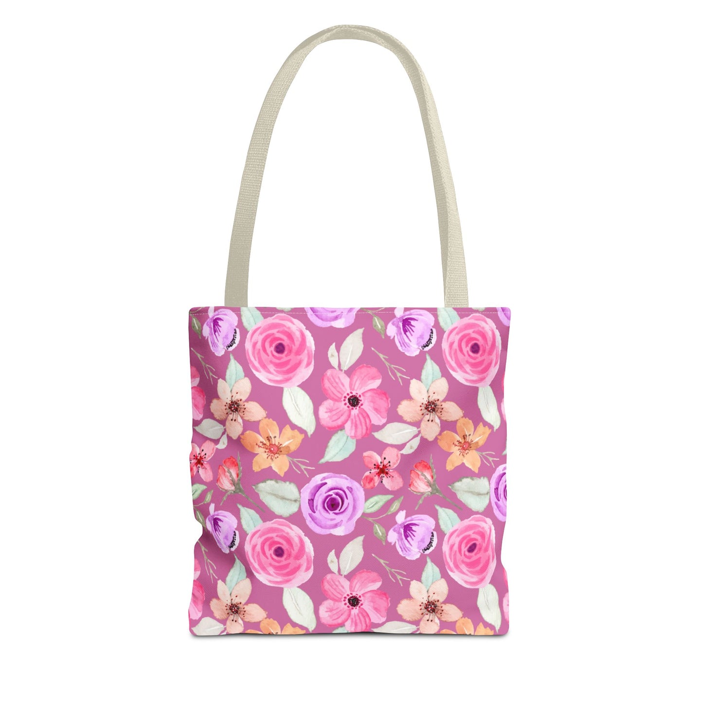 Pink Floral Tote 1