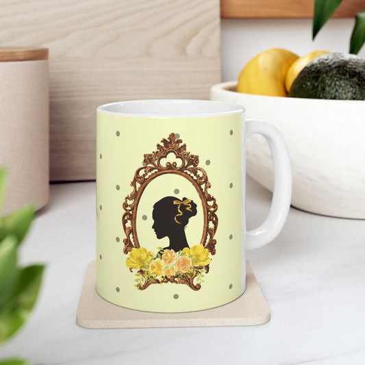 Lady's Yellow Mug