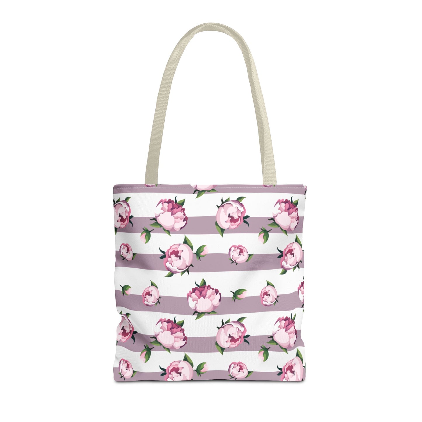 Floral Tote-Mauve