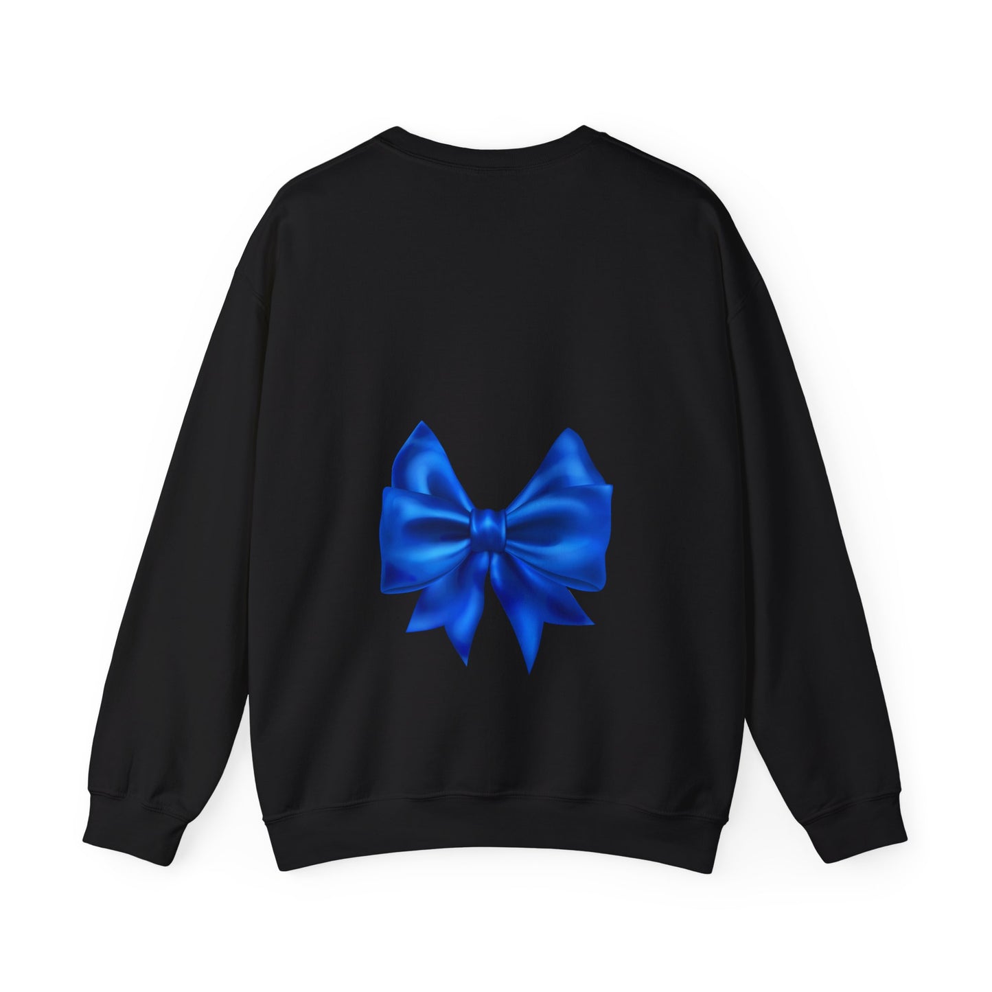 Blue Bow Sweatshirt