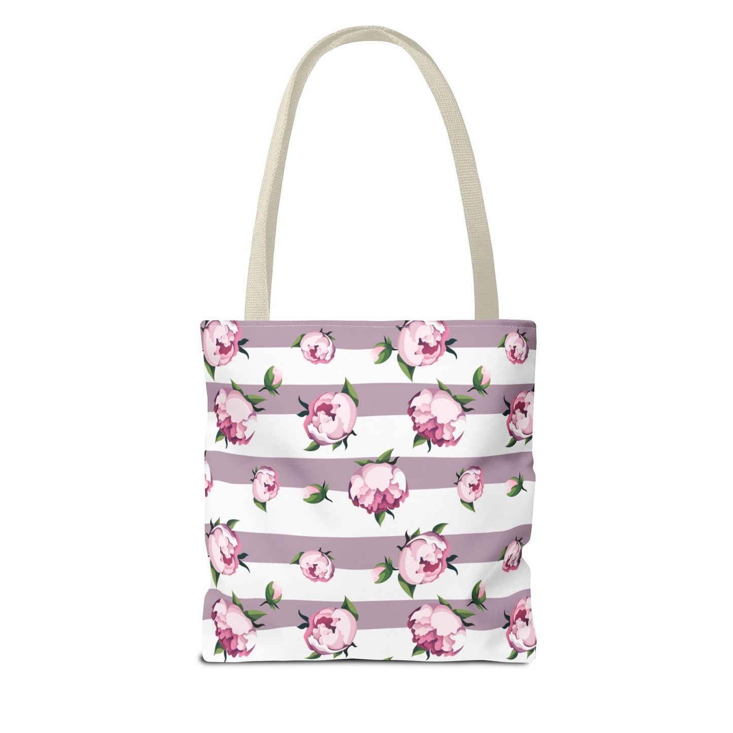 Floral Tote-Mauve