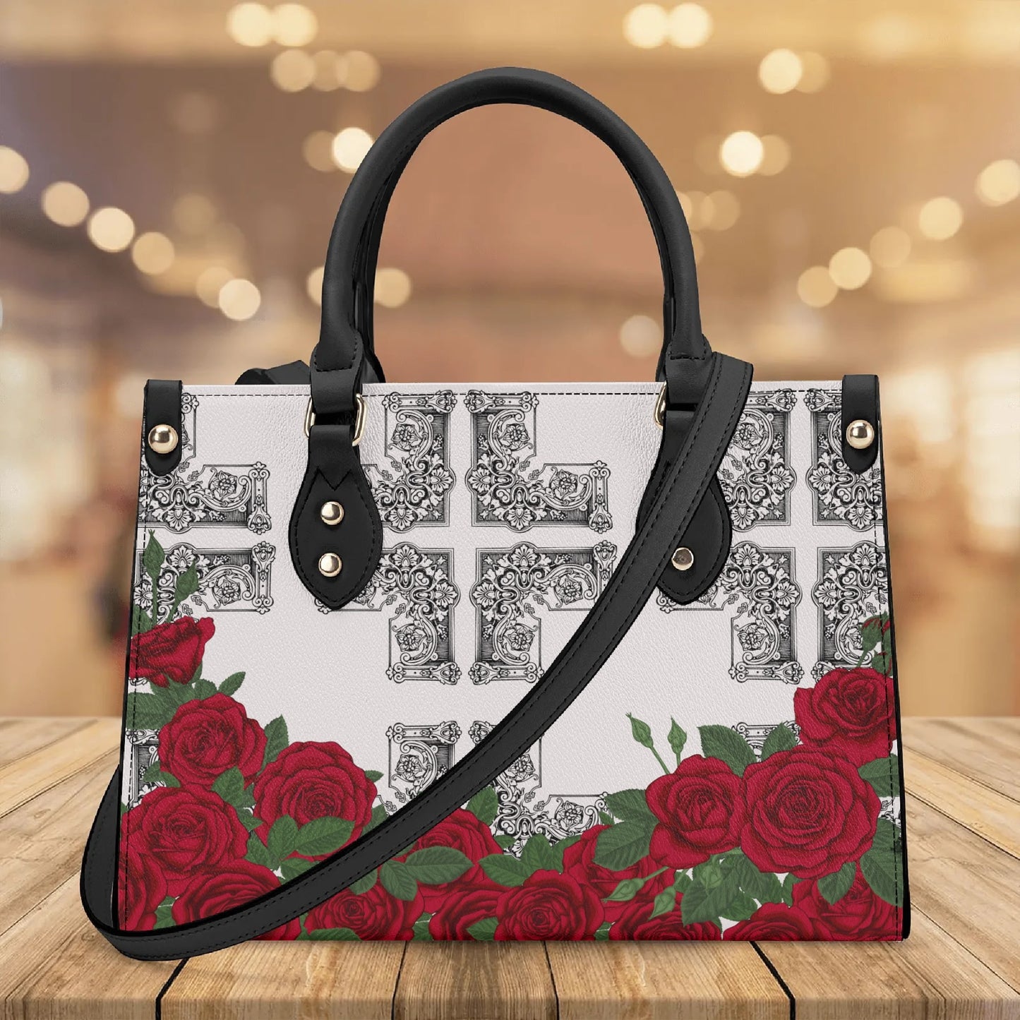 The Bridgerton Belle Bag-Roses