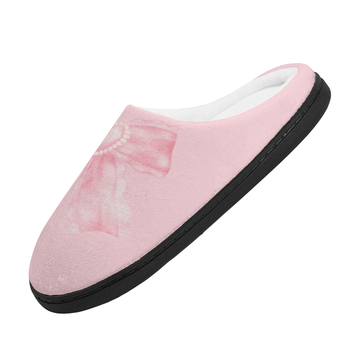 Bow Slippers-Pink