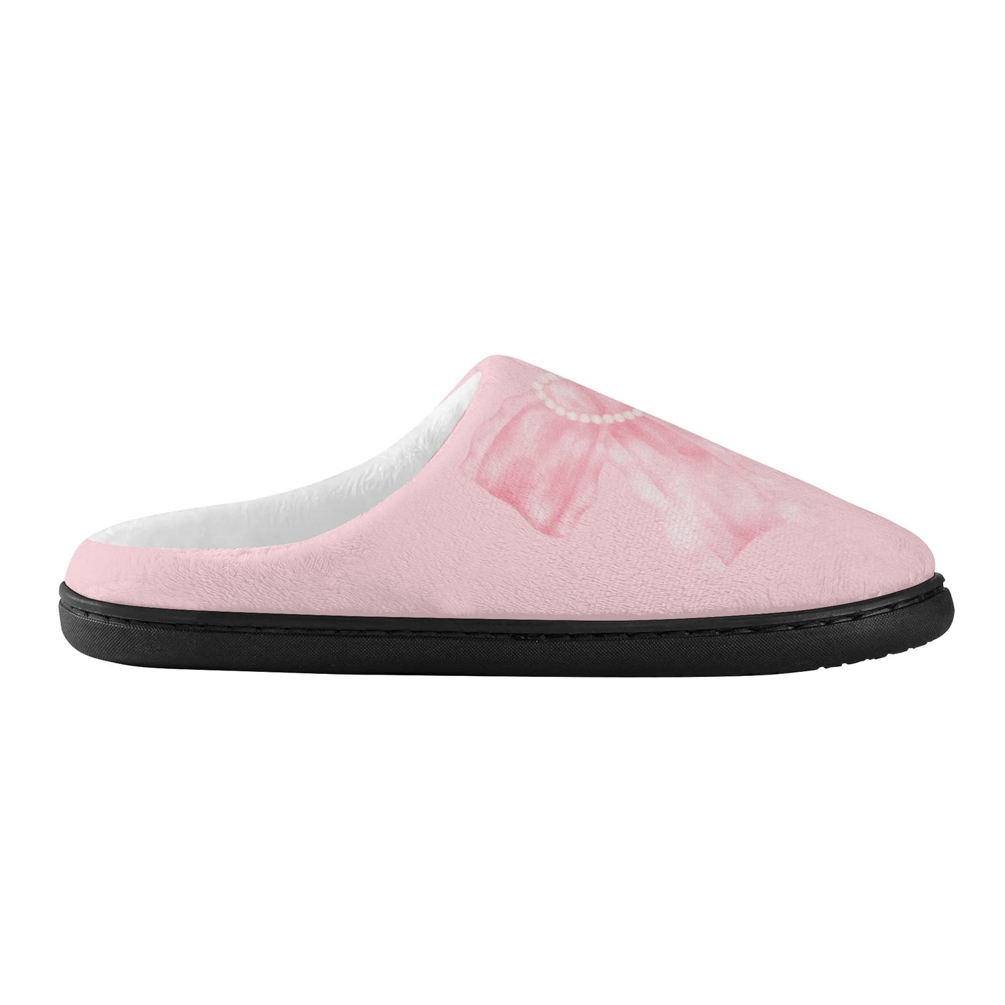 Bow Slippers-Pink