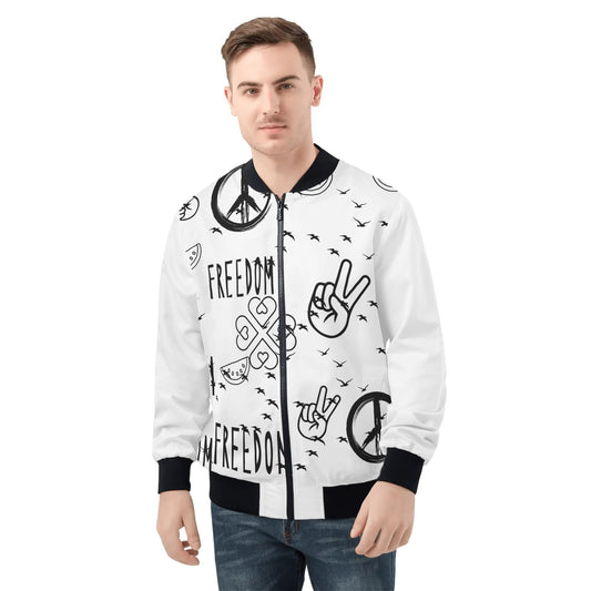 Mens Bomber Jacket-Freedom3