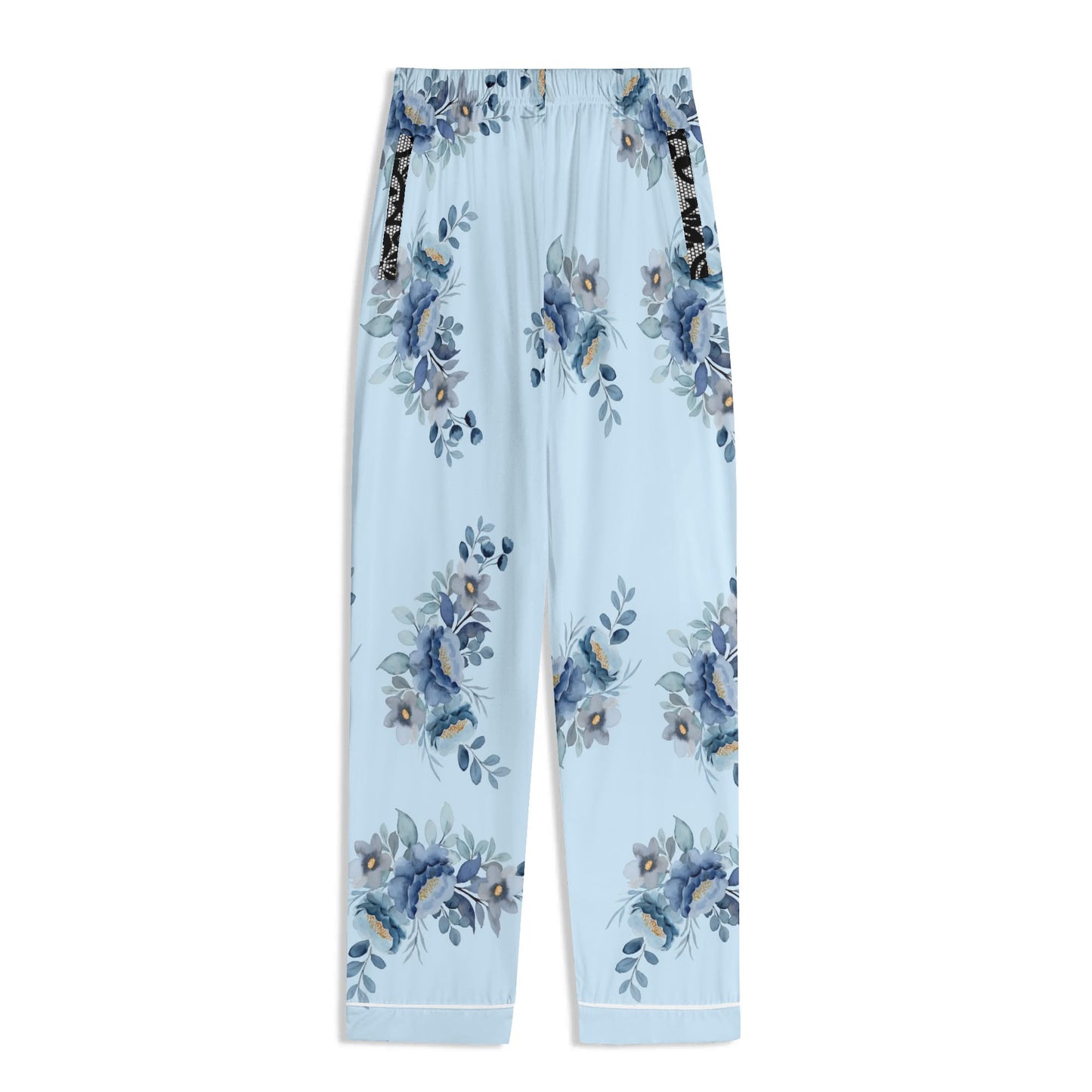 Blooming Nights PJ set-Blue Bells