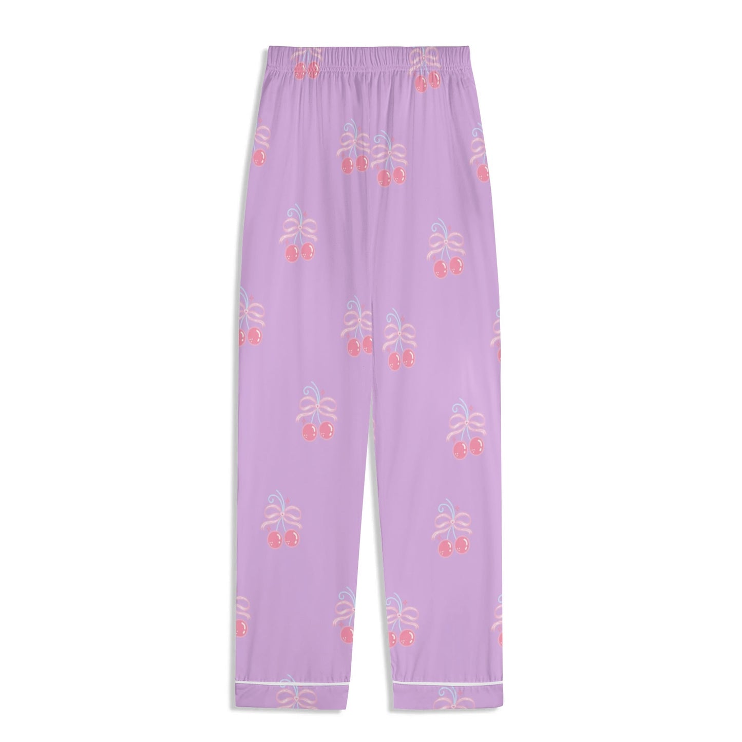 Bow and Cherries PJ Set