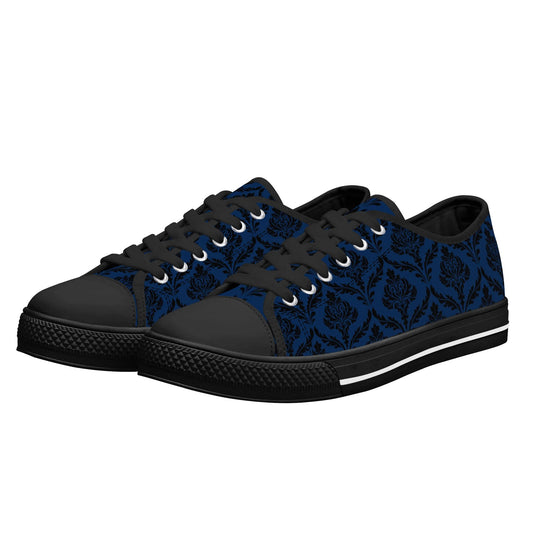 Mens Low Top Canvas Shoes-XAN3