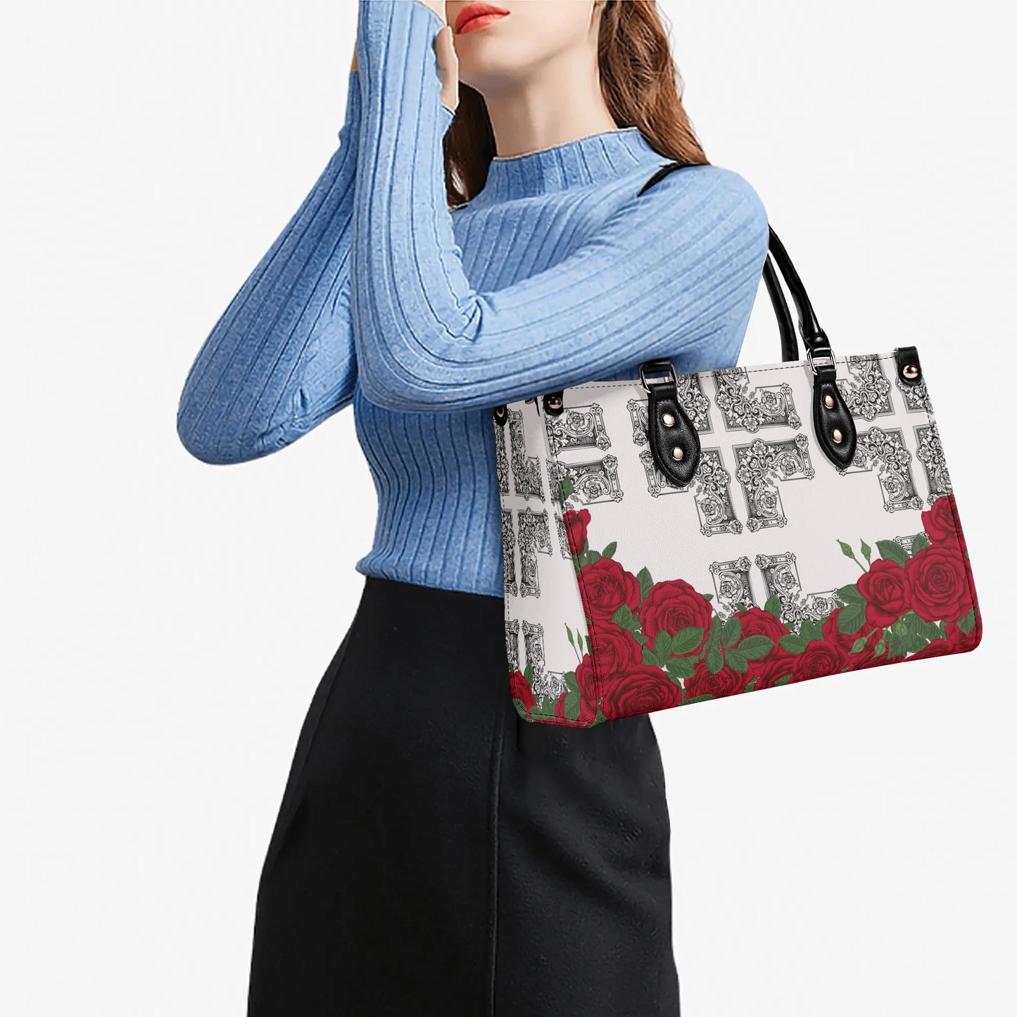 The Bridgerton Belle Bag-Roses