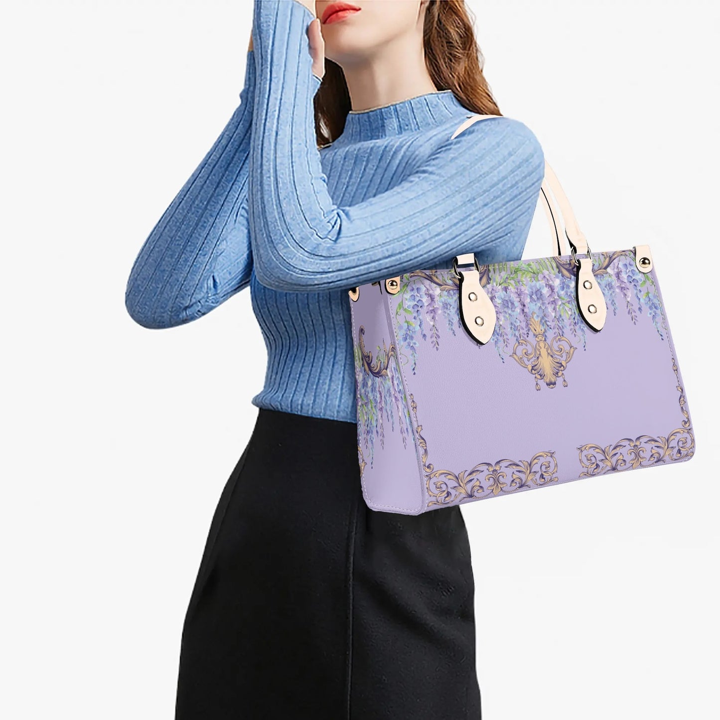 The Bridgerton Belle Bag-Lilac dreams