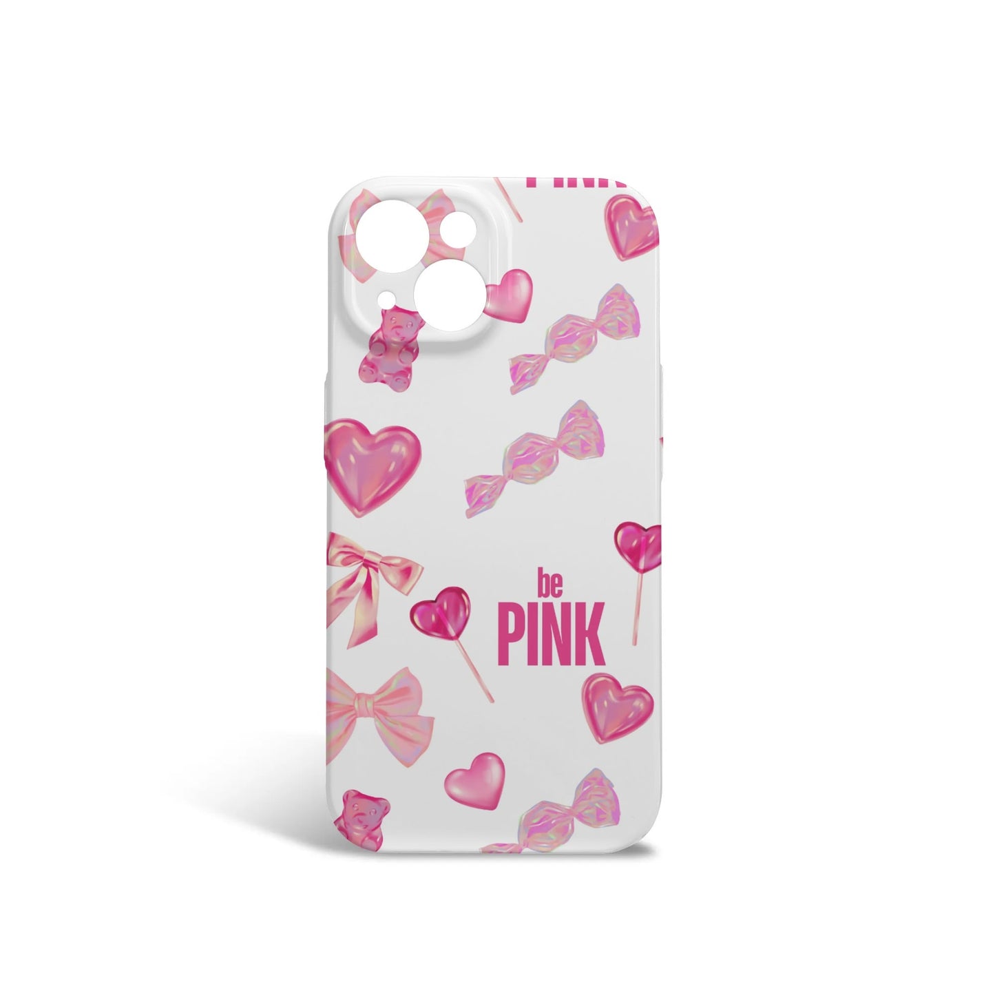 iPhone 15 Phone Case-be Pink