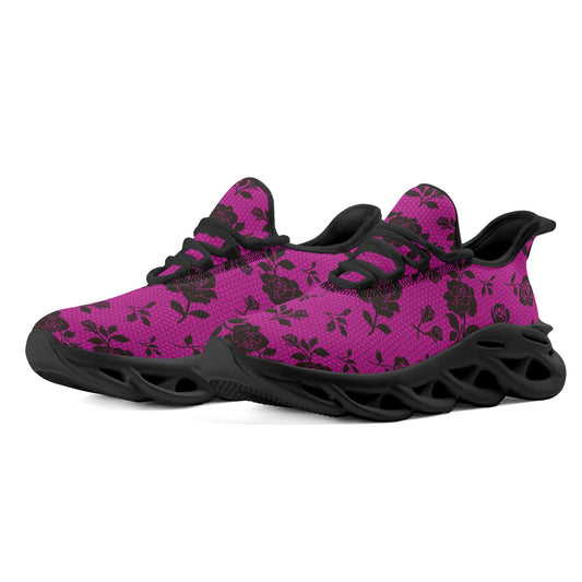 Womens Magenta M-sole Sneakers