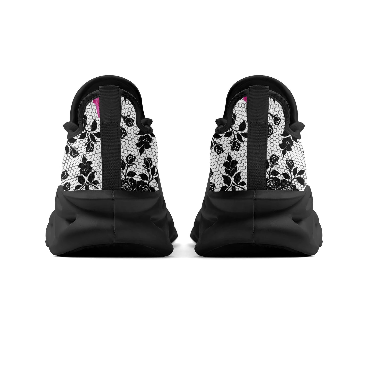 Lace Floral Sneakers