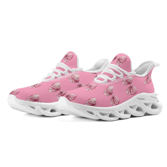 Pink Bow Sneakers