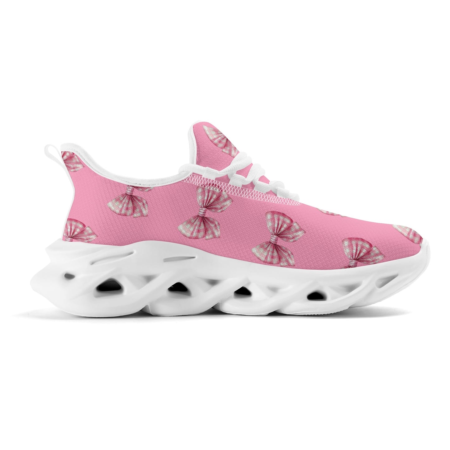 Pink Bow Sneakers