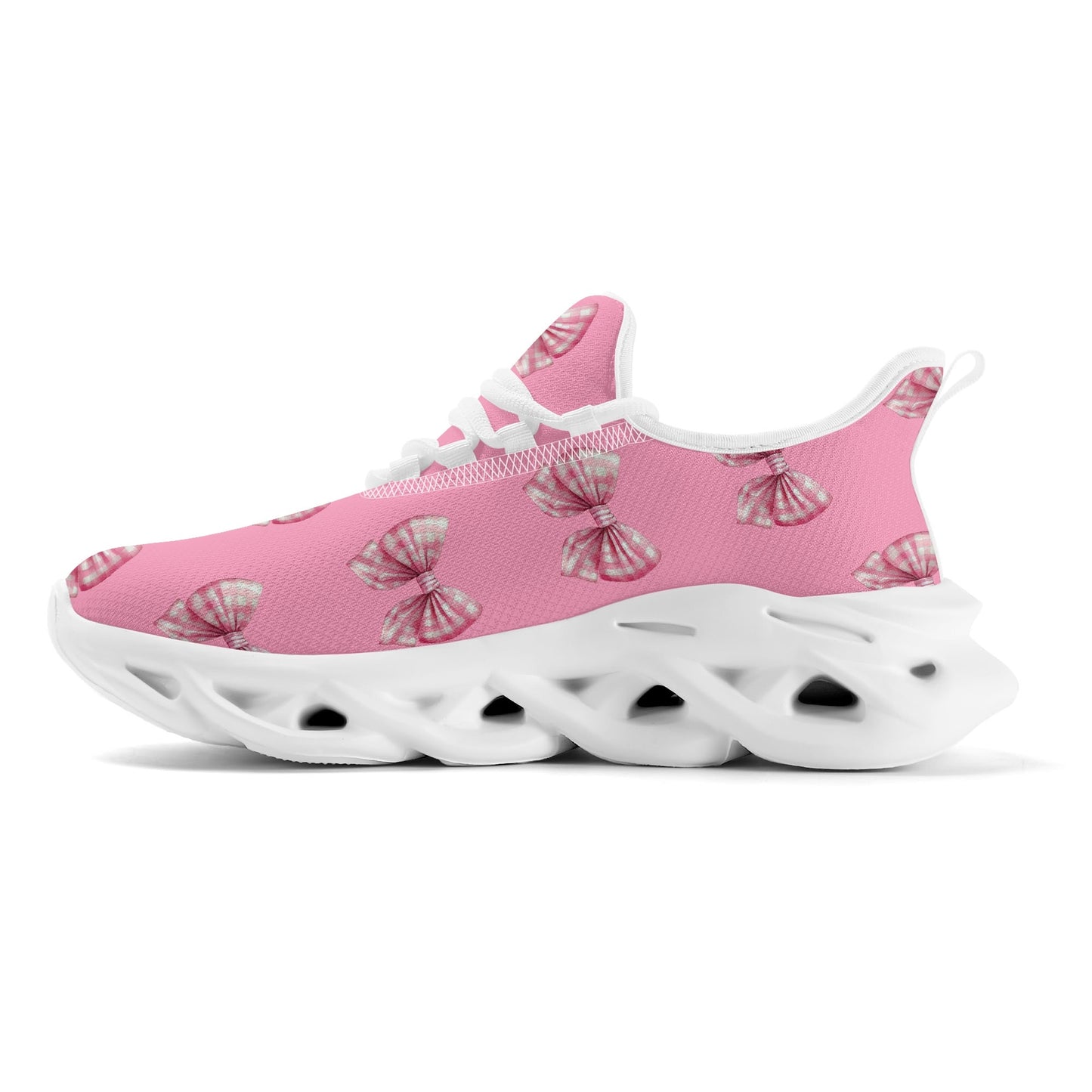 Pink Bow Sneakers