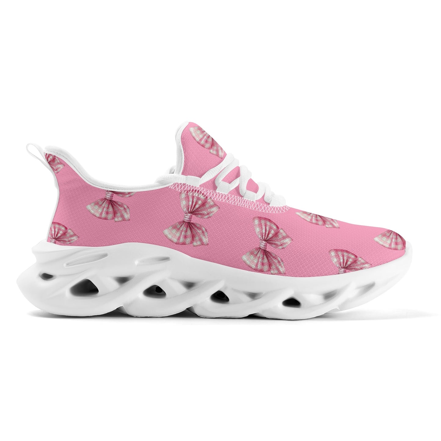 Pink Bow Sneakers