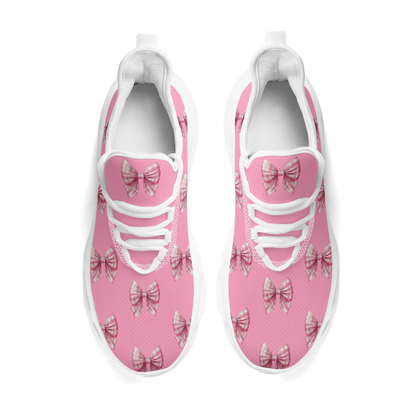 Pink Bow Sneakers