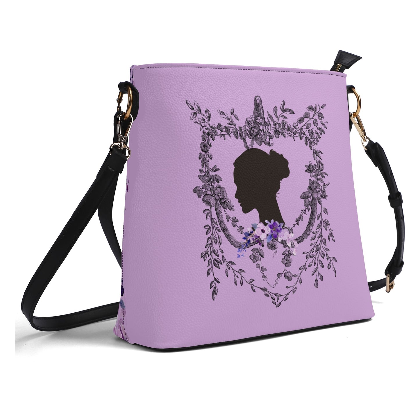 Bridgerton Bucket Bag-Purple