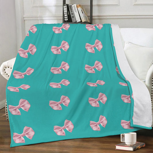 Tiffany and Pink Fleece Blanket