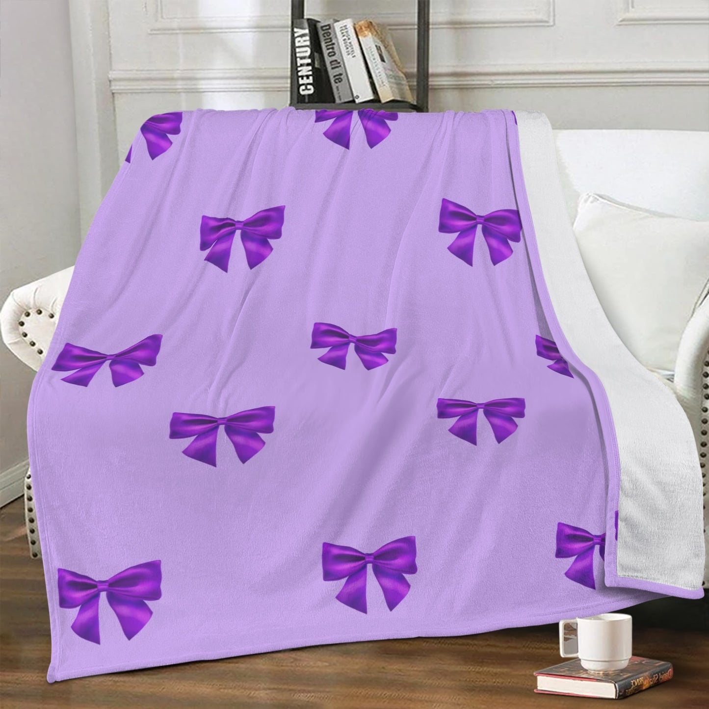 Light Purple Fleece Blanket