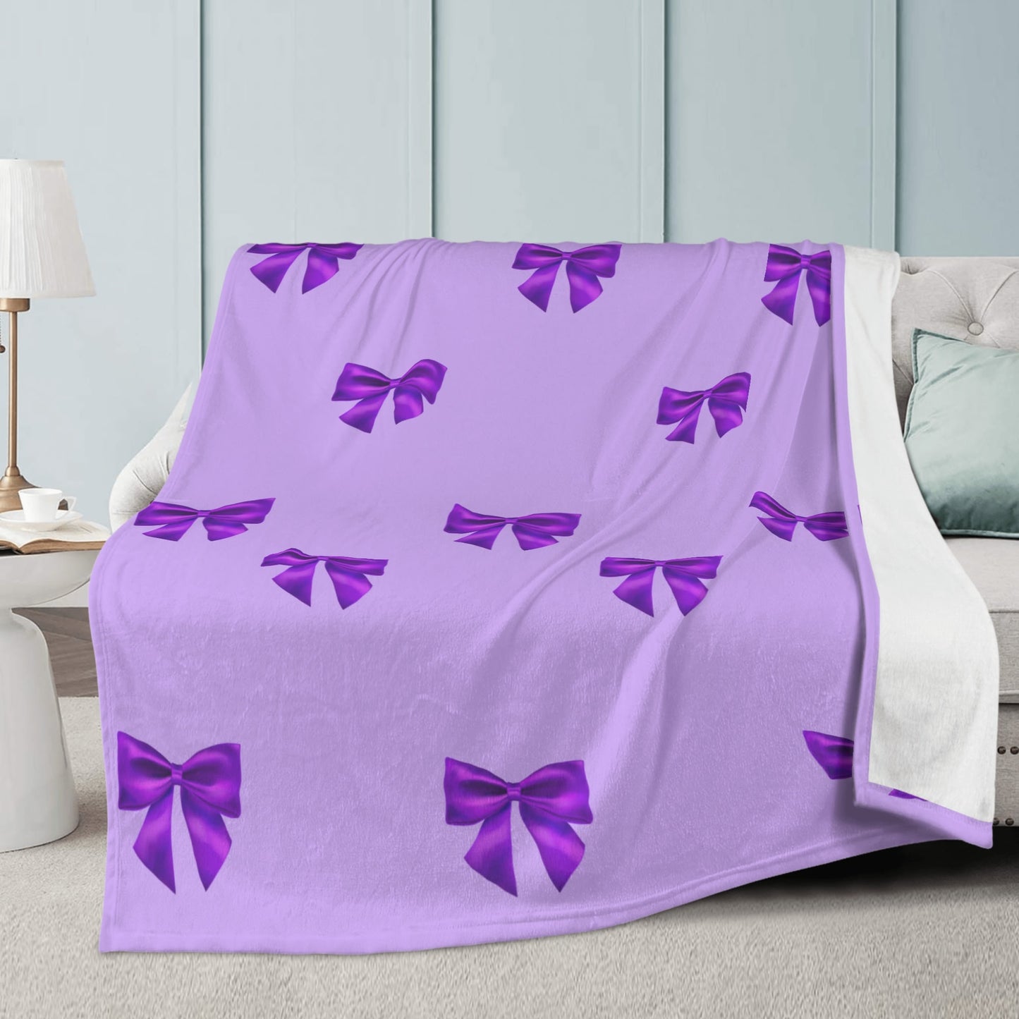 Light Purple Fleece Blanket