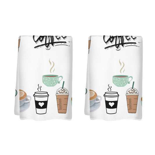 Coffee Hand Towel Set