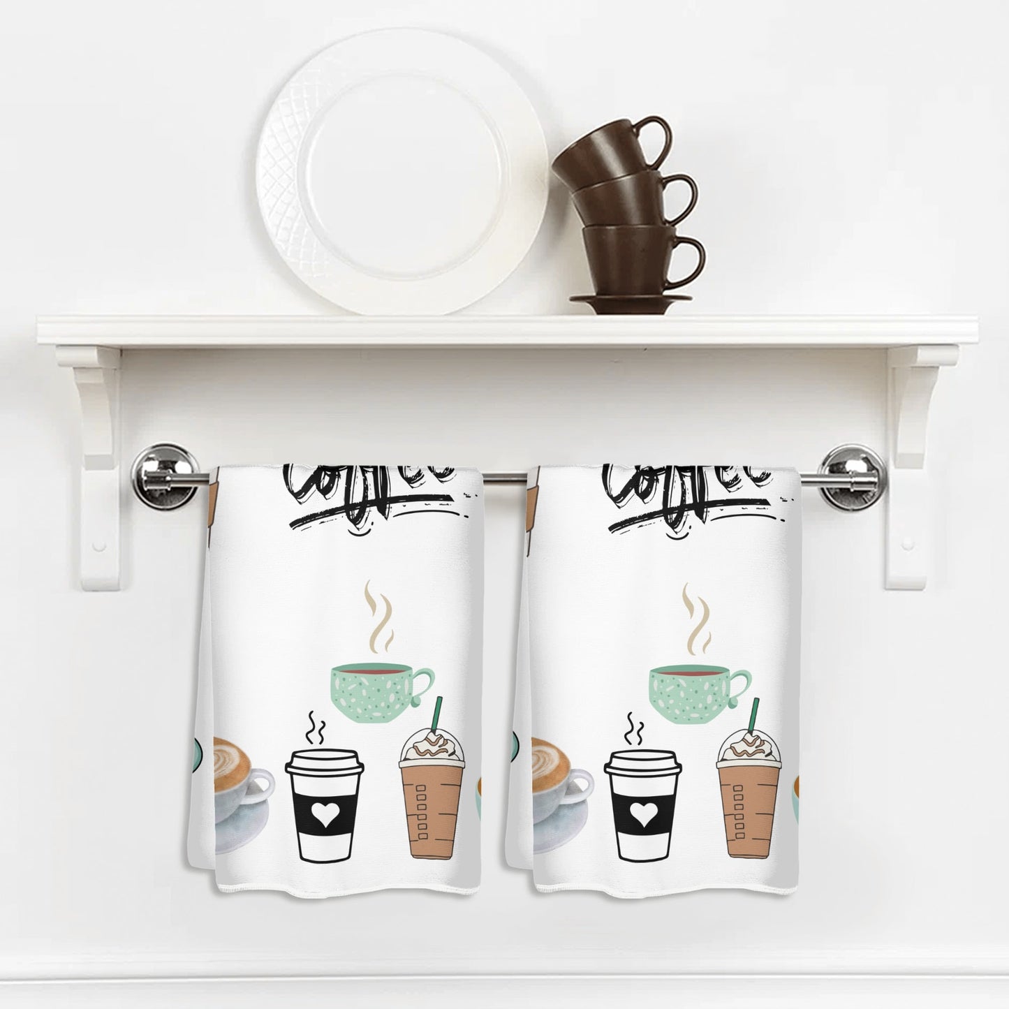 Coffee Hand Towel Set