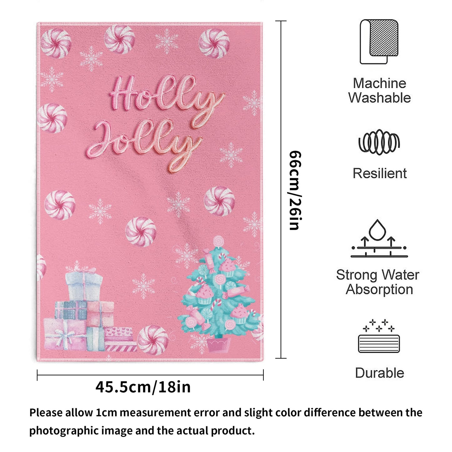 Holly Jolly Hand Towel Set