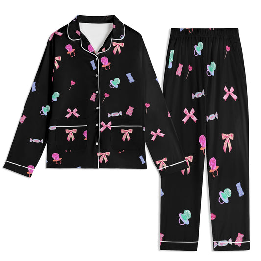 Candies PJ set-Black