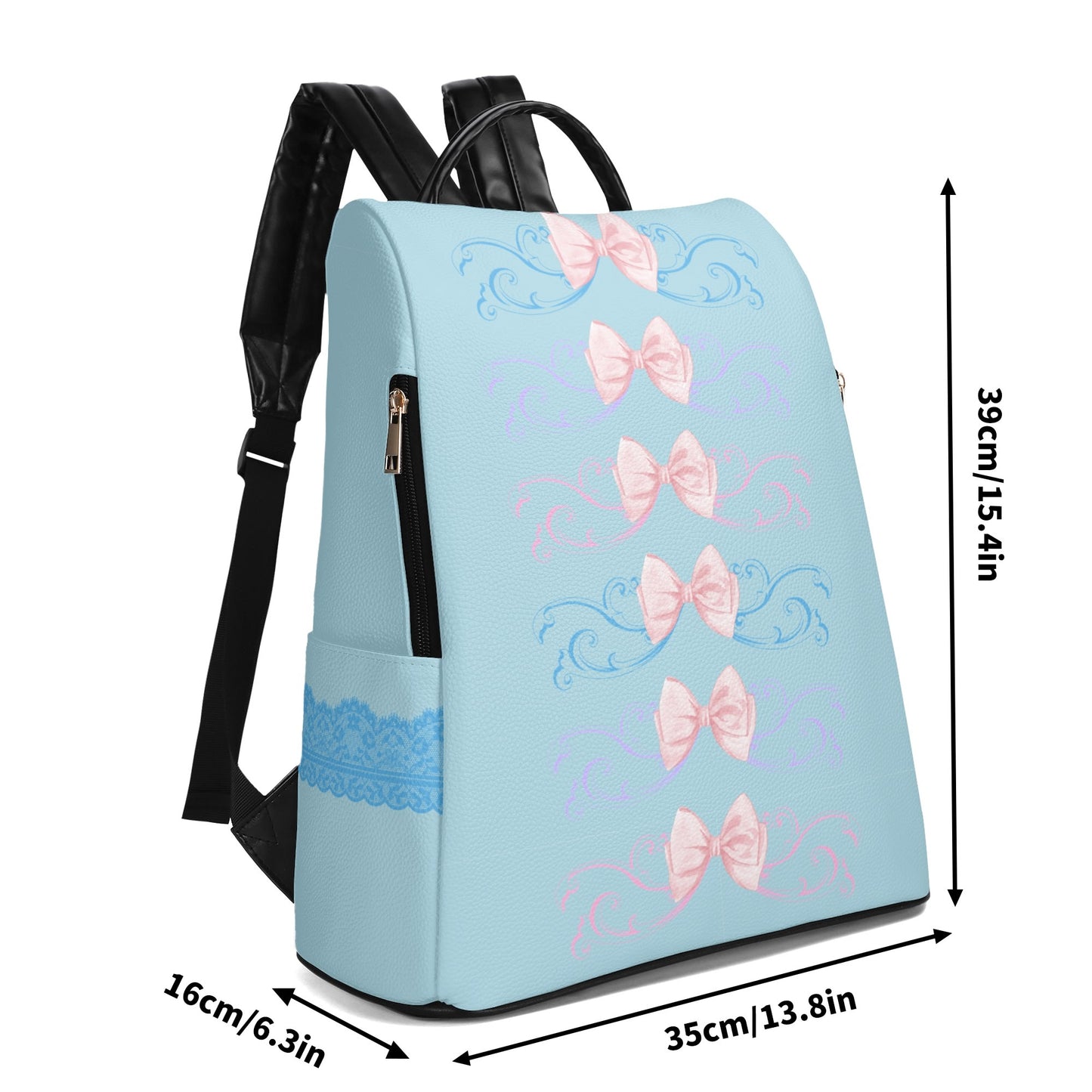 Bows and Curls Backpack