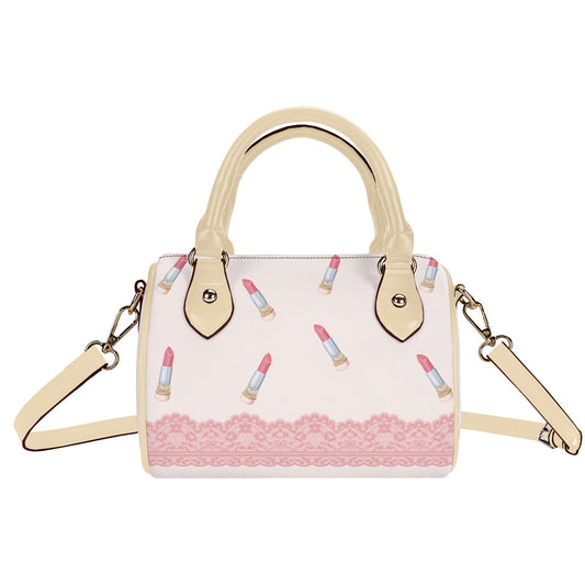 Lipstick Print Boston Bag