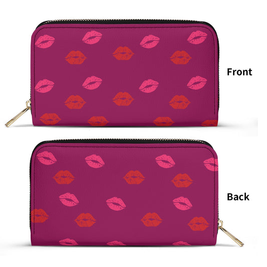 Magenta Kisses Wallet