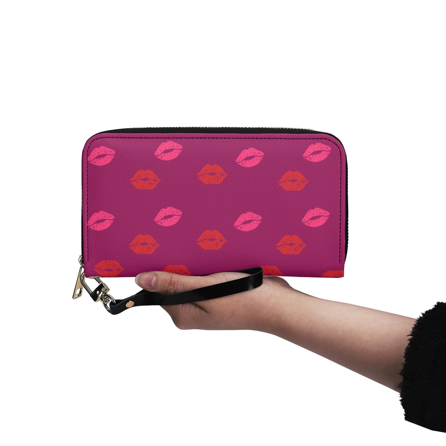 Magenta Kisses Wallet