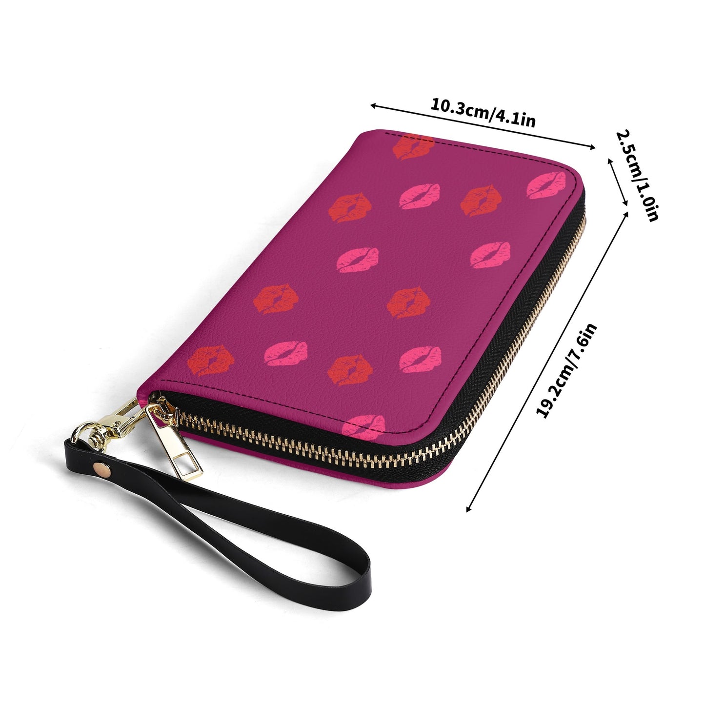 Magenta Kisses Wallet