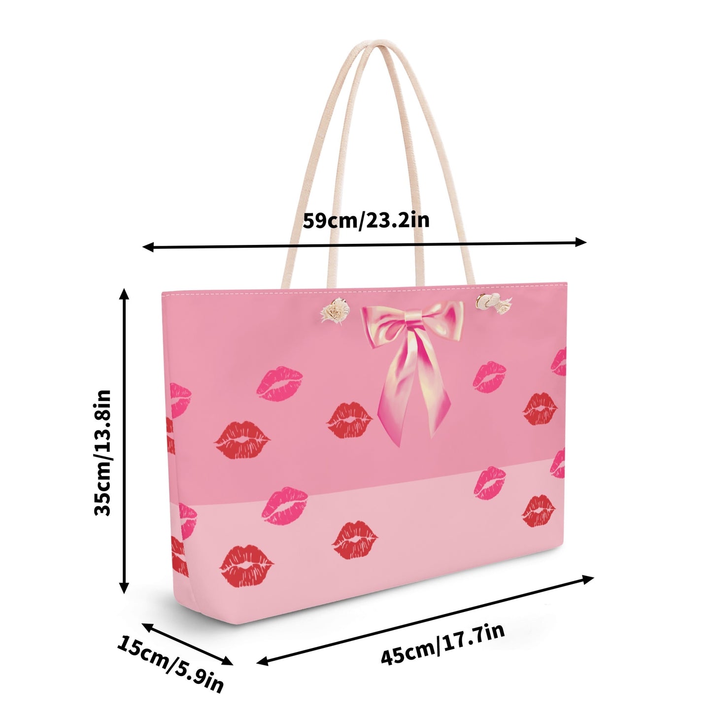 Bow & Kisses Tote