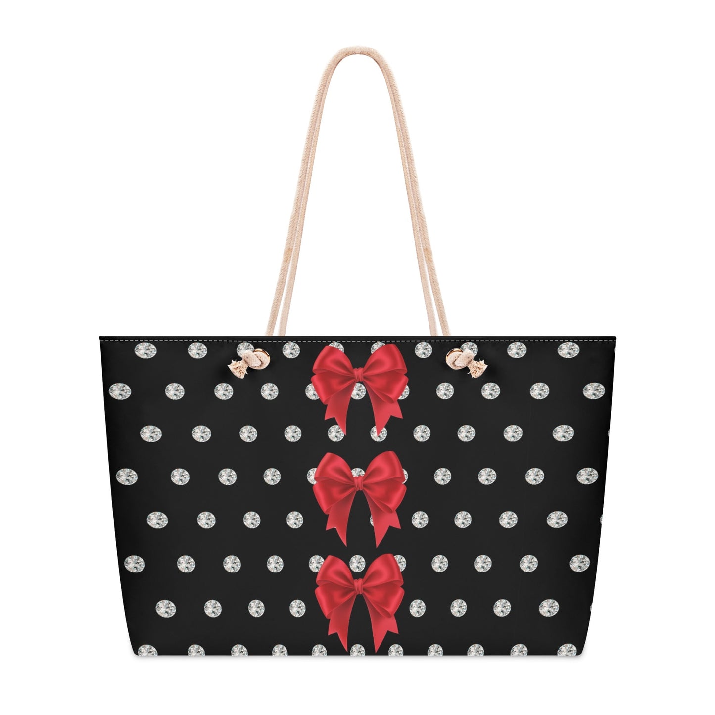 Sparkle and Bows Tote Bag