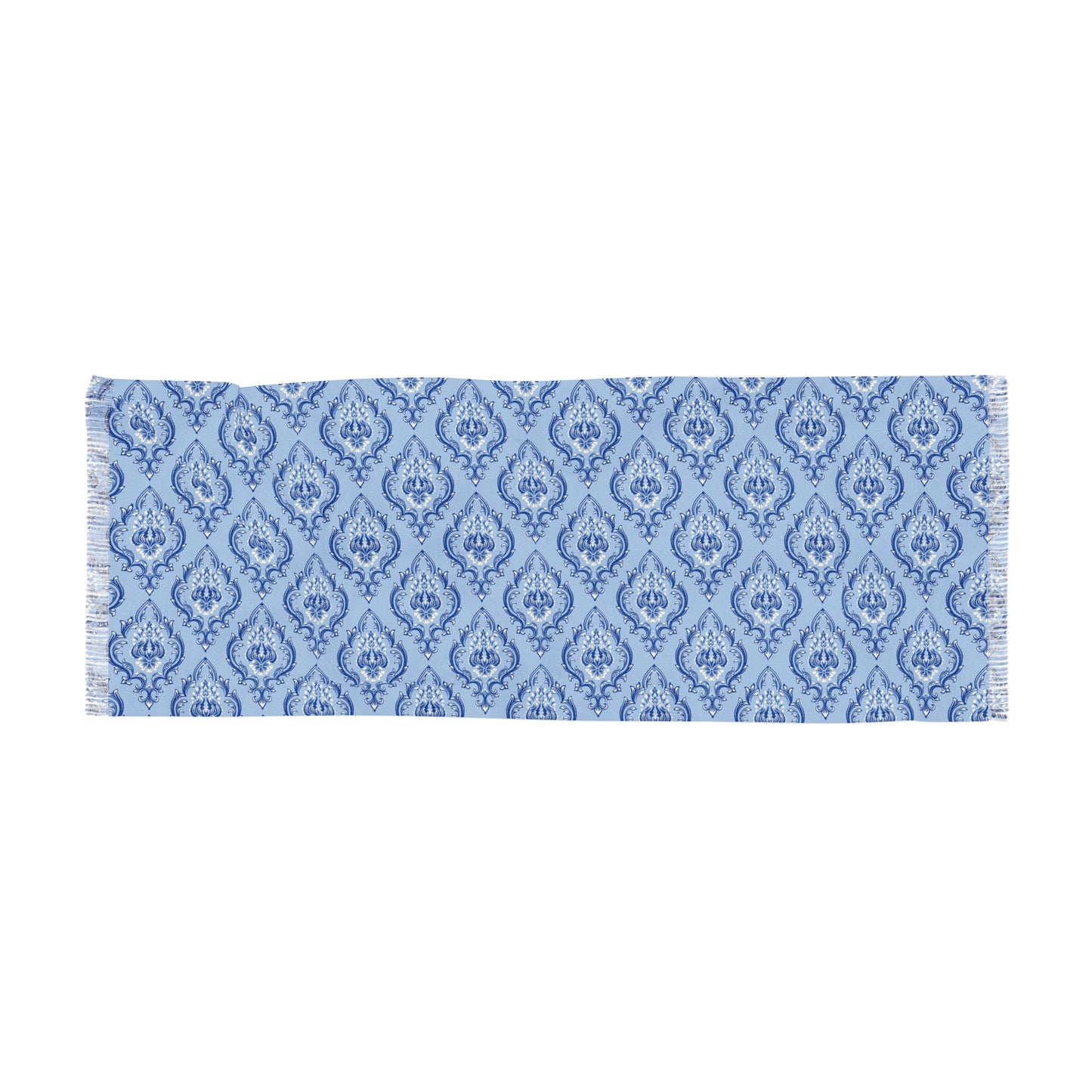 Blue Damask2 Scarf