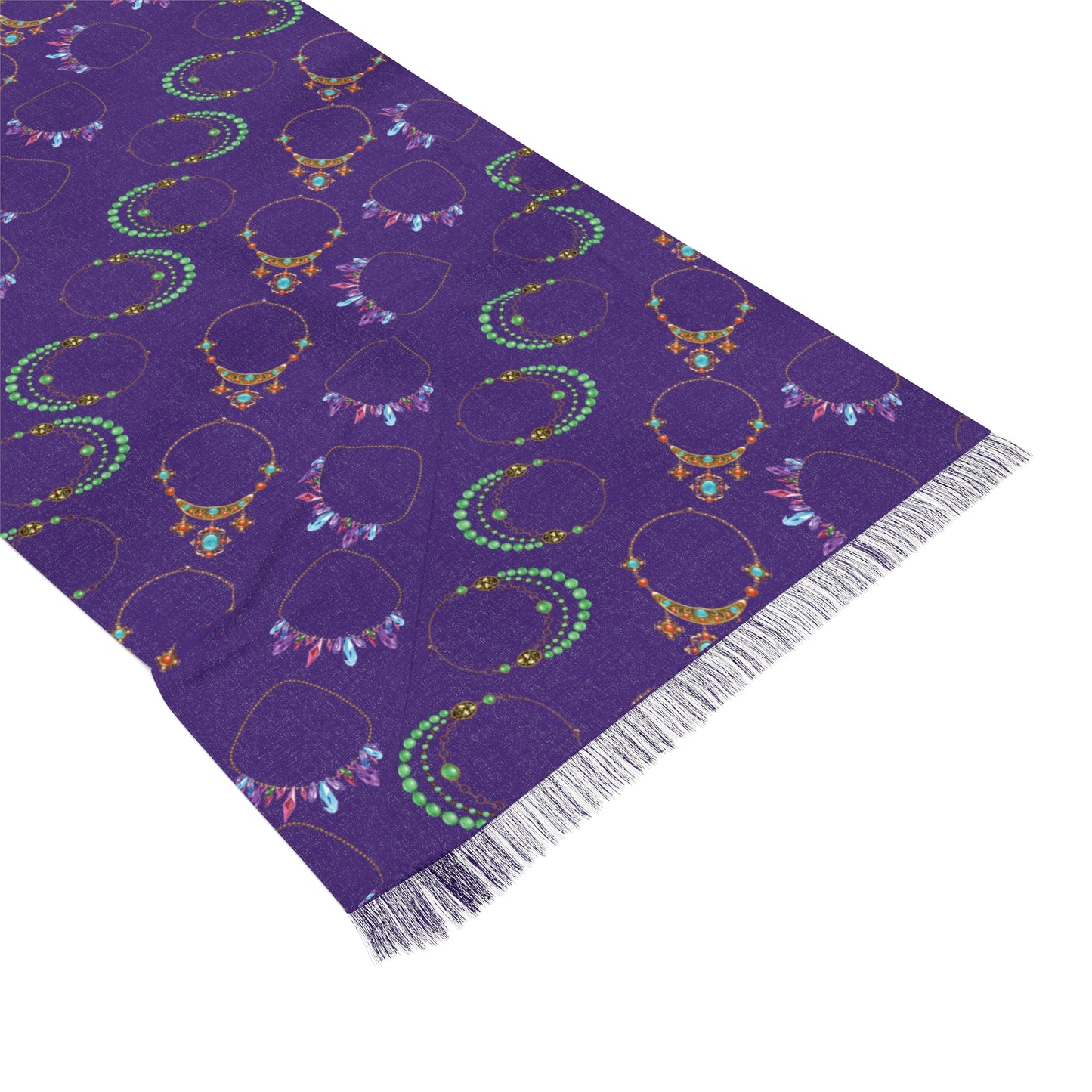 Purple Necklace Scarf