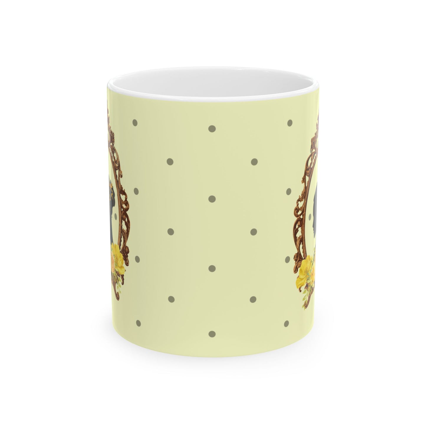 Lady's Yellow Mug